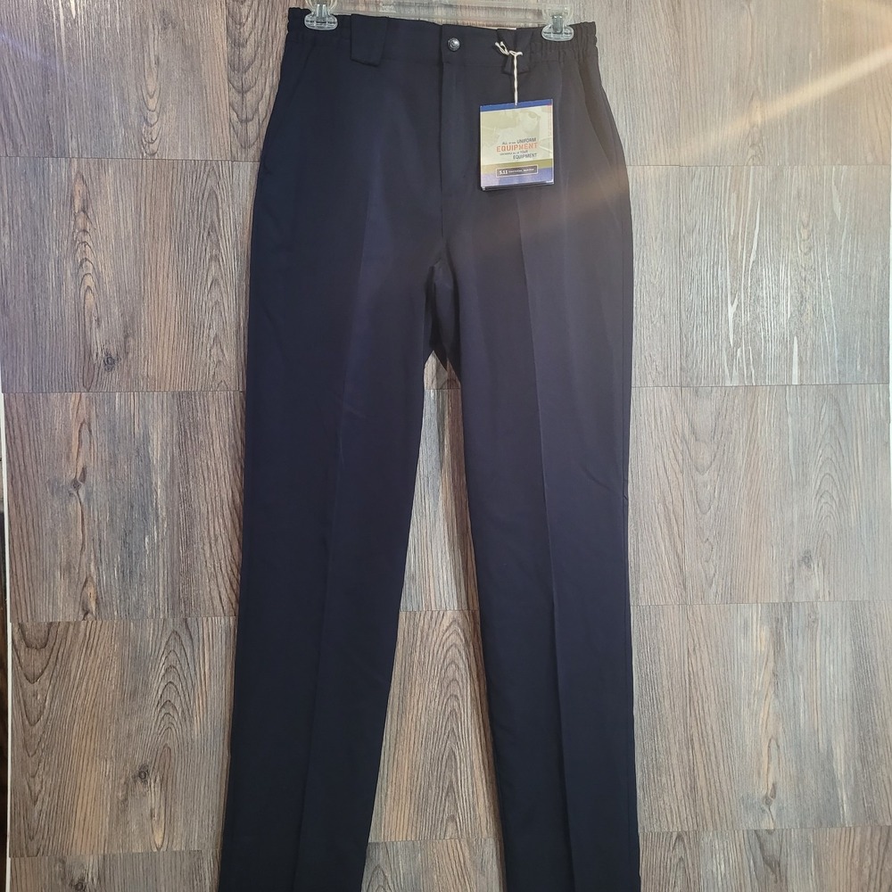 5.11 Tactical "A" Class Uniform Pant Women's Size 12 x 35 Dark Navy Military